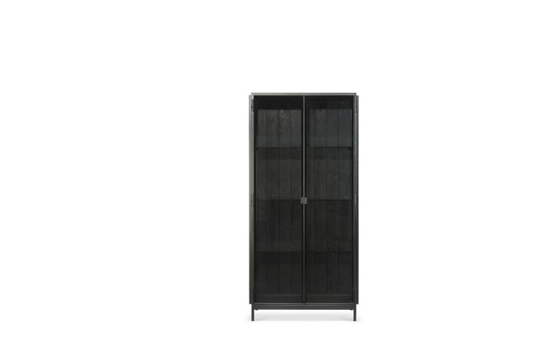 ETHNICRAFT ANDERS STORAGE CUPBOARD 2DOORS-3SHELVES