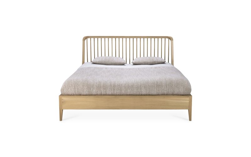 ETHNICRAFT OAK SPINDLE BED (WITHOUT SLATS) 190x210