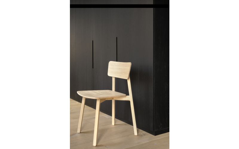 ETHNICRAFT OAK CASALE DINING CHAIR - GEOLIED 