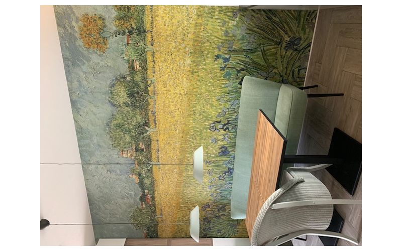 Retro eettafelbankje