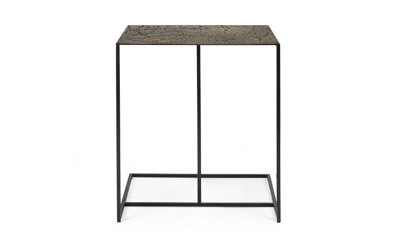 ETHNICRAFT TRIPTIC SIDE TABLE - LAVA WHISKY 