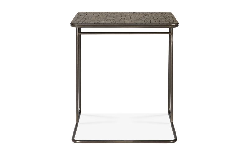 ETHNICRAFT ELLIPSE SIDE TABLE - UMBER 45x40x51