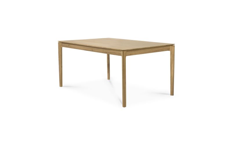 ETHNICRAFT OAK BOK DINING TABLE 140x80x76