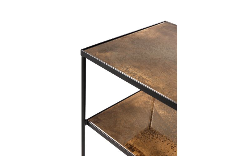 ETHNICRAFT AGED - BRONZE COPPER SOFA CONSOLE