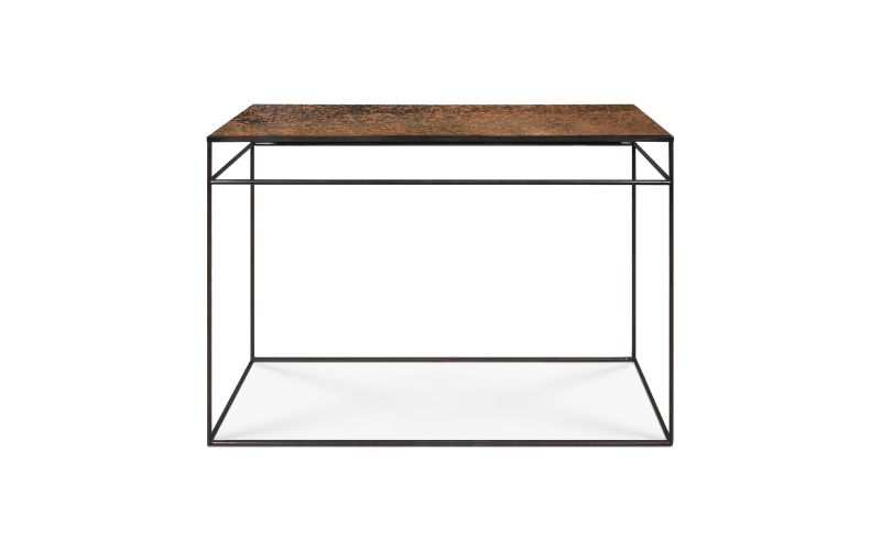 ETHNICRAFT AGED BRONZE COPPER CONSOLE 122x36x81