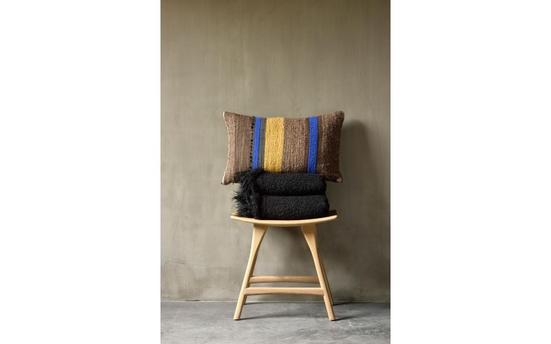 ETHNICRAFT OAK OSSO STOOL 50x33x48