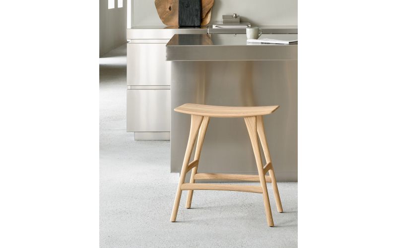 ETHNICRAFT OAK OSSO COUNTER STOOL 57x33x67 53044