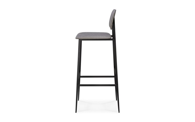 ETHNICRAFT DC BAR STOOL - LIGHT GREY 43x49x112