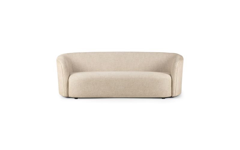 ETHNICRAFT ELLIPSE SOFA-3 SEATER-OATMEAL 217x98x71