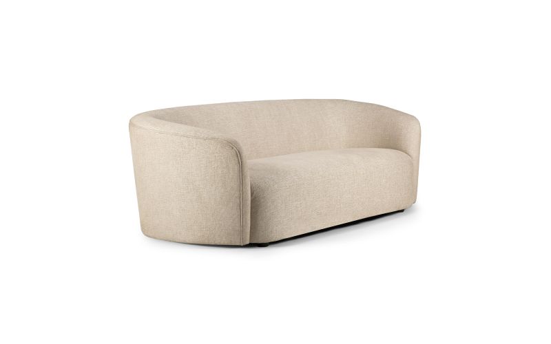 ETHNICRAFT ELLIPSE SOFA-3 SEATER-OATMEAL 217x98x71