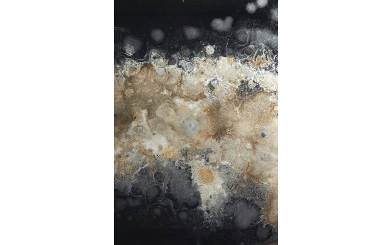  ETHNICRAFT BLACK ORGANIC TRAY - MEDIUM OBLONG