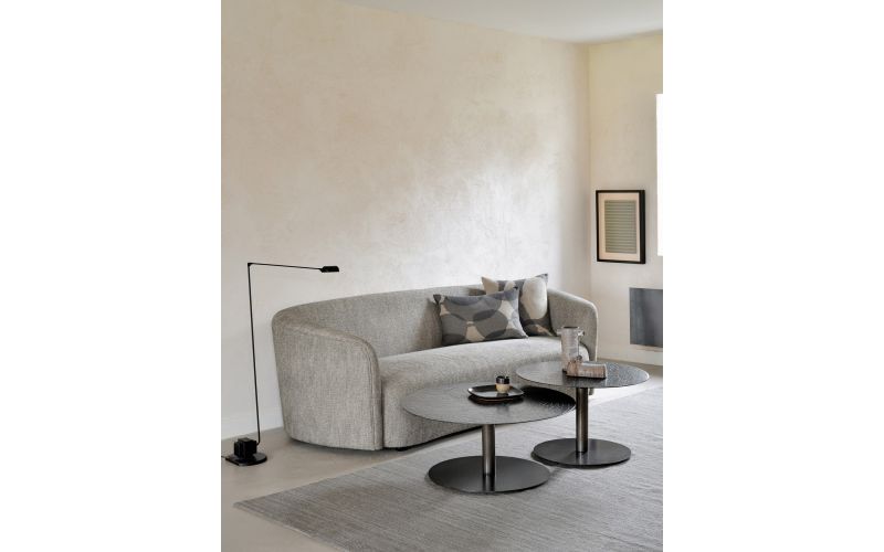 ETHNICRAFT ELLIPSE SOFA-3 SEATER-ASH 217x98x71