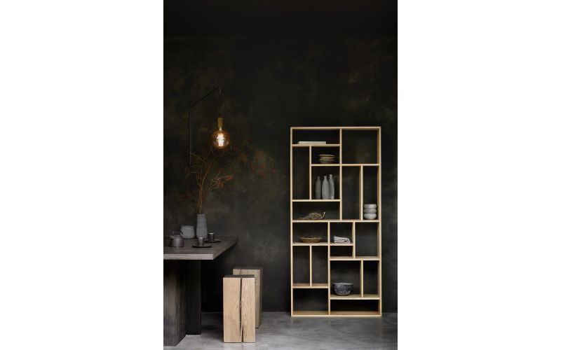 ETHNICRAFT OAK M RACK 104x30x219