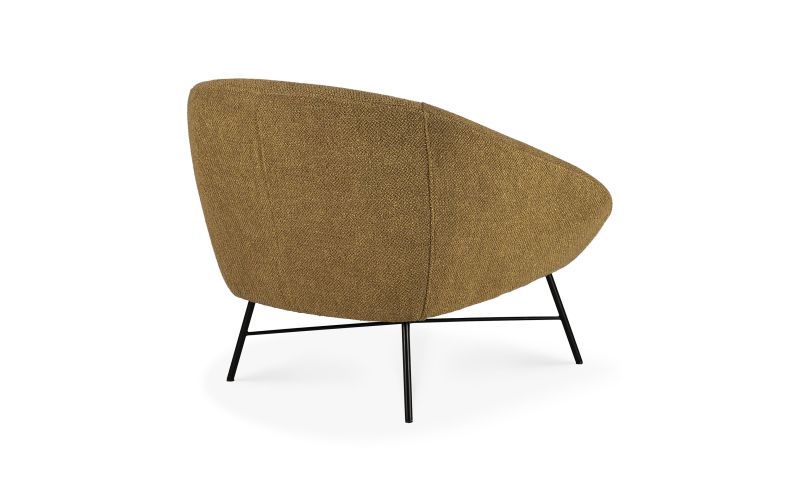 ETHNICRAFT BARROW LOUNGE CHAIR - GINGER