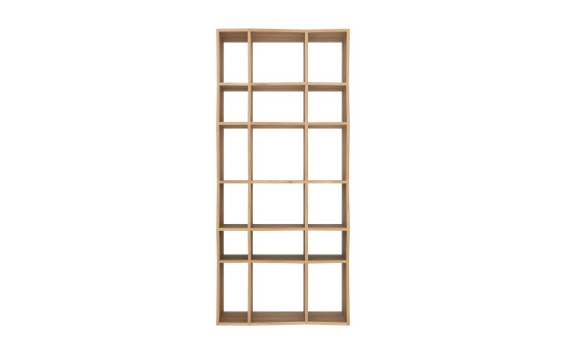 ETHNICRAFT OAK Z RACK SMALL 93x38x207 