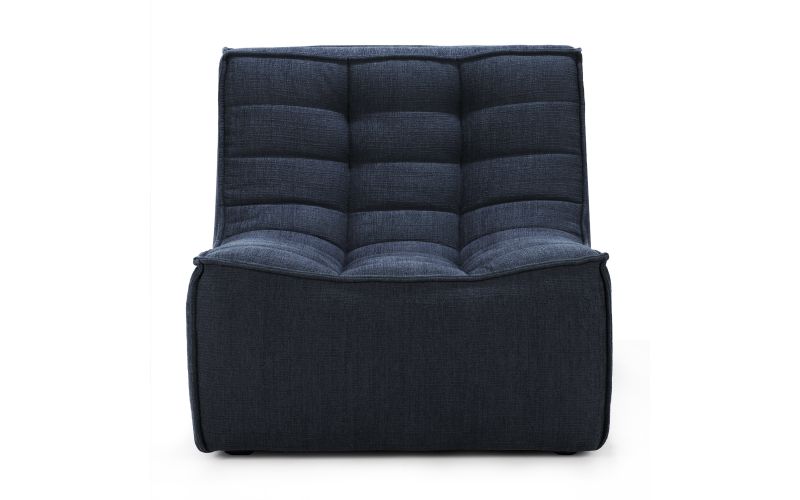 ETHNICRAFT N701 SOFA-1 SEATER-GRAPHITE 80x91x76