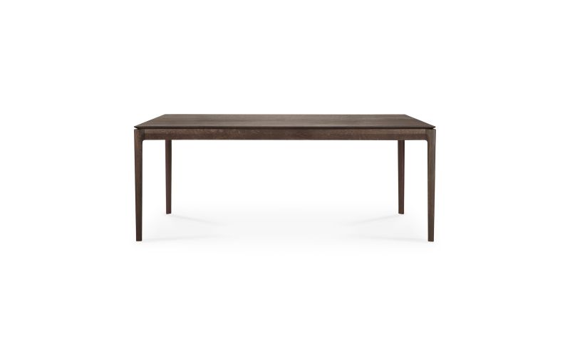 ETHNICRAFT BROWN OAK BOK DINING TABLE 200x95x76