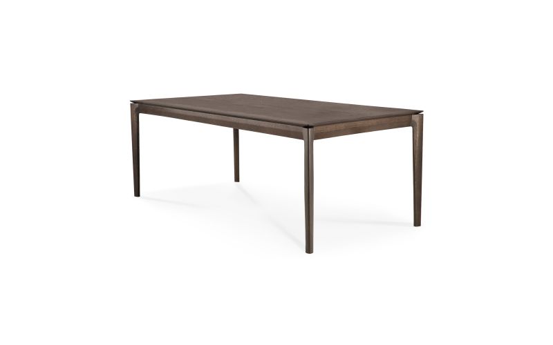 ETHNICRAFT BROWN OAK BOK DINING TABLE 180x90x76