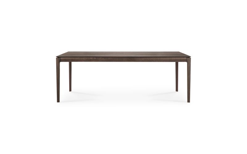ETHNICRAFT BROWN OAK BOK DINING TABLE 220x95x76