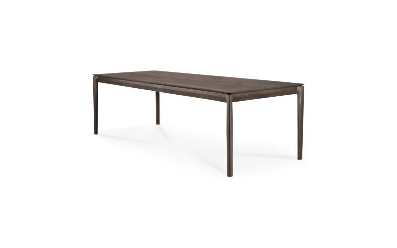 ETHNICRAFT BROWN OAK BOK DINING TABLE 220x95x76