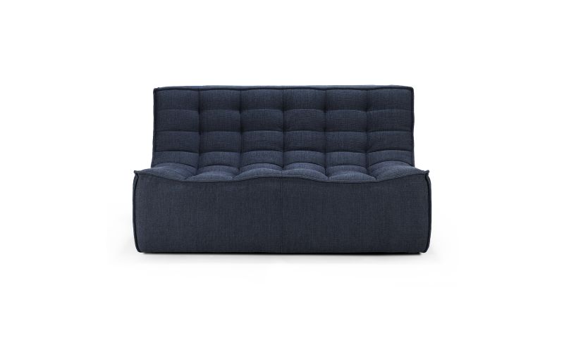 ETHNICRAFT N701 SOFA-2 SEATER-GRAPHITE 140x91x76