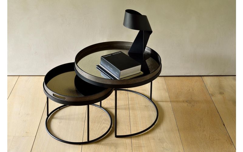 ETHNICRAFT AGED TRAY - MIRROR - BRONZE 48x48x4