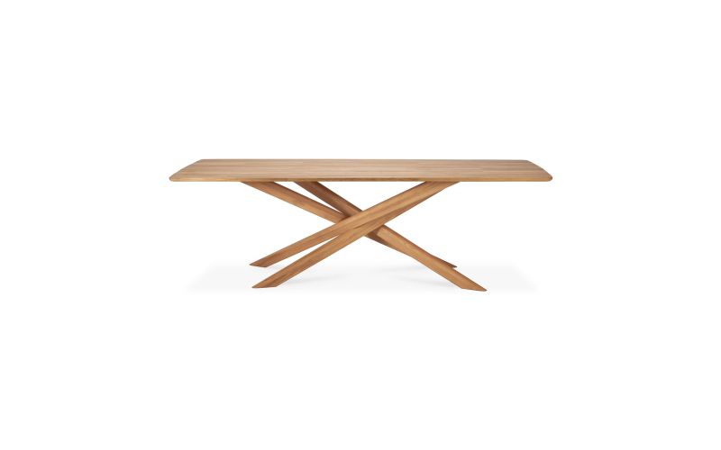 ETHNICRAFT TEAK MIKADO OUTDOOR DINING TABLE 240