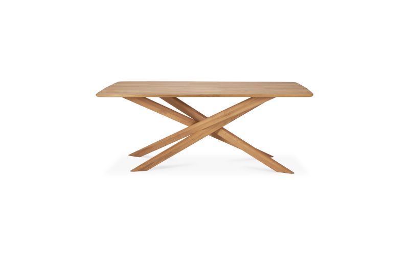 ETHNICRAFT TEAK MIKADO OUTDOOR DINING TABLE 203