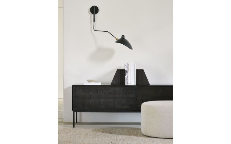 ETHNICRAFT TEAK ROLLER MAX SIDEBOARD 224x45x80