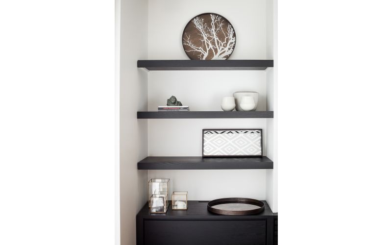 ETHNICRAFT TREE TRAY - WOOD - WHITE - 61x61x4