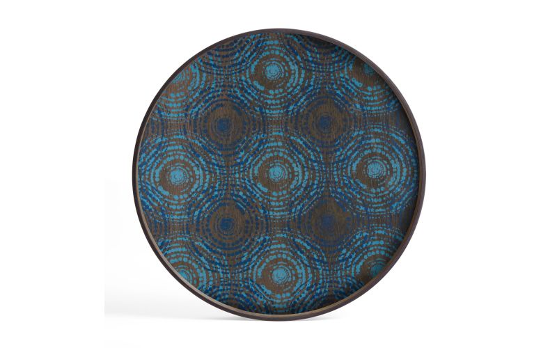 ETHNICRAFT BEADS TRAY - WOOD - SEASIDE - L 61x61x4