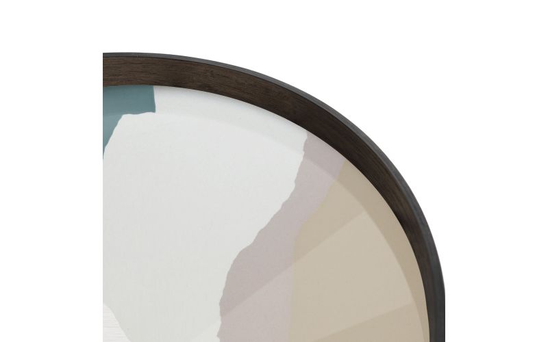 ETHNICRAFT WABI SABI TRAY- GLASS- SLATE- L 61x61x4