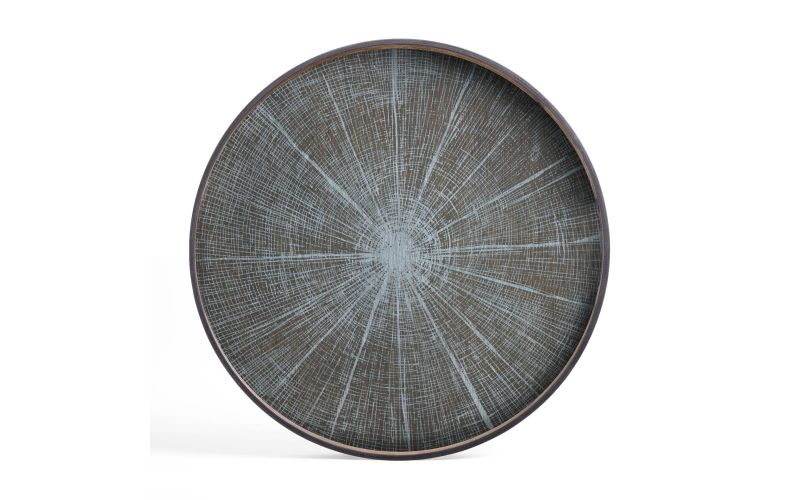 ETHNICRAFT SLICE TRAY - WOOD -  WHITE - XL 92x92x4