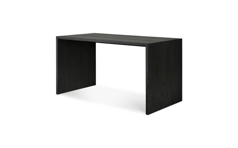 ETHNICRAFT U BUREAU EIKEN ZWART 140X72X75