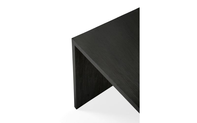 ETHNICRAFT U BUREAU EIKEN ZWART 140X72X75