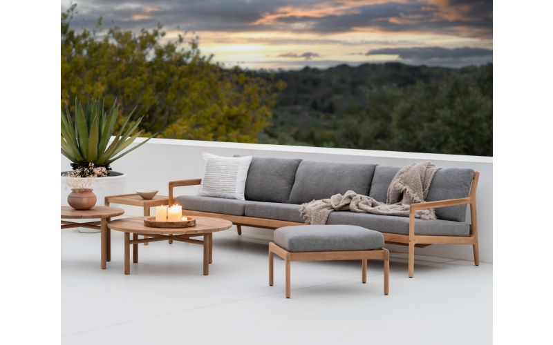 ETHNICRAFT JACK OUTDOOR BANK MOCHA TEAK 265X90X73