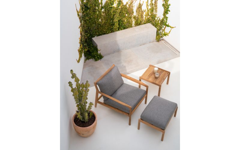 ETHNICRAFT JACK OUTDOOR VOETENBANK TEAK 71X54X40