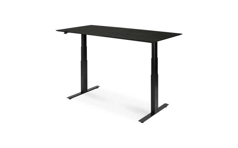 ETHNICRAFT BOK TAFELBLAD EIKEN ZWART 200X90X2