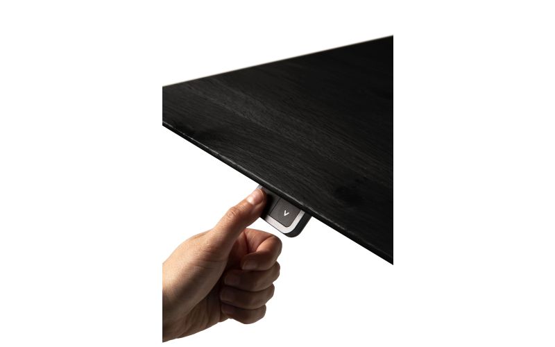 ETHNICRAFT BOK TAFELBLAD EIKEN ZWART 200X90X2