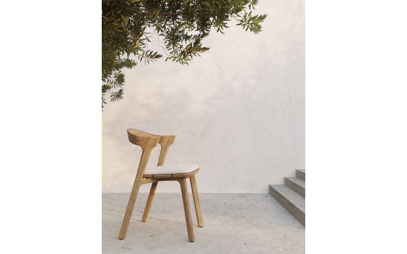 ETHNICRAFT TEAK BOK OUTDOOR DINING CHAIR 50x54x76