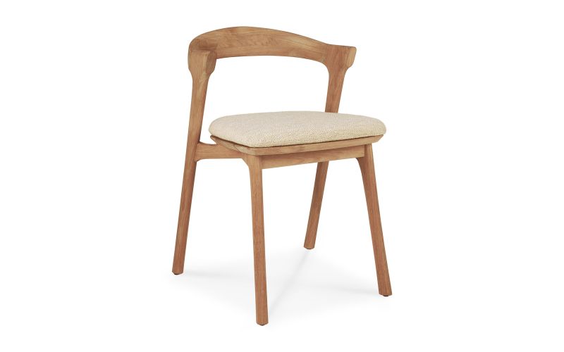 ETHNICRAFT TEAK BOK OUTDOOR DINING CHAIR 50x54x76