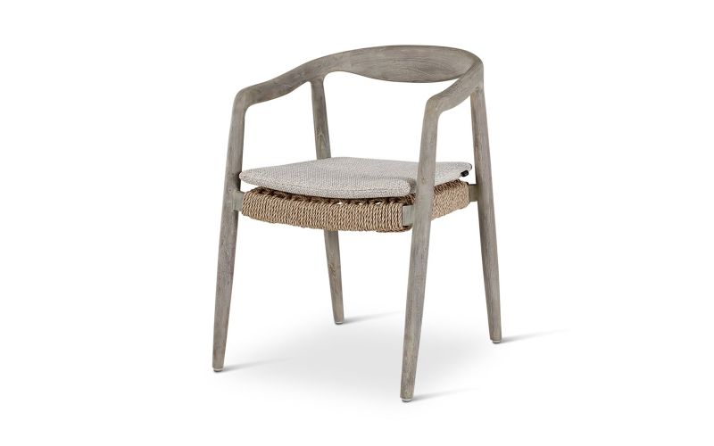 ANNA outdoor Teak stoel Grey