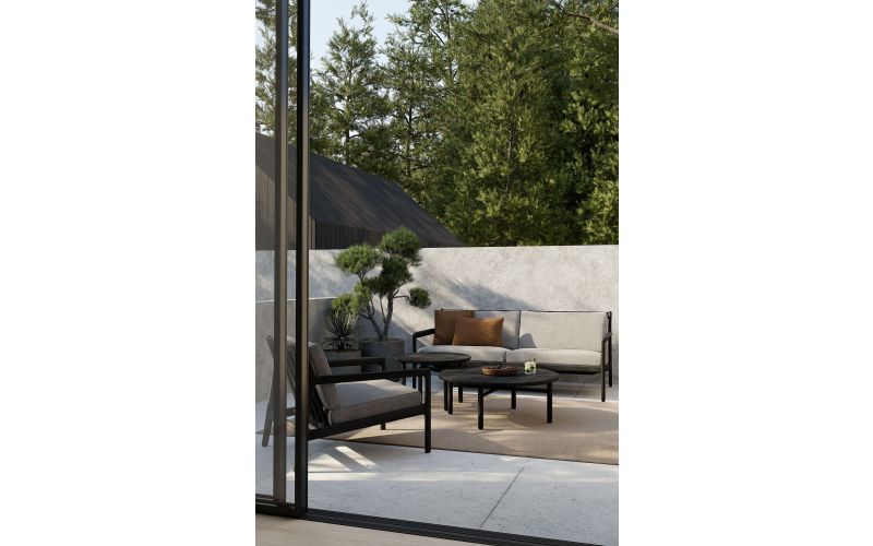 ETHNICRAFT JACK OUTDOOR LOUNGE STOEL TEAK 76X90X73