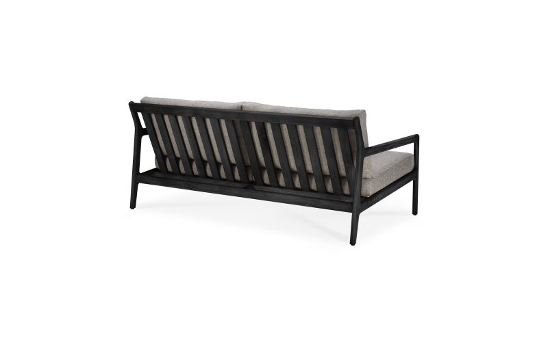 ETHNICRAFT JACK OUTDOOR BANK TEAK ZWART 180X90X73