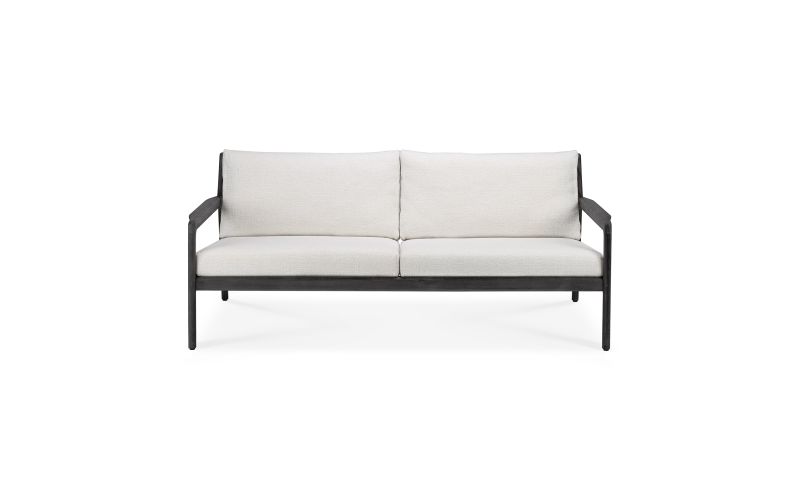 ETHNICRAFT JACK OUTDOOR BANK TEAK ZWART 180X90X73