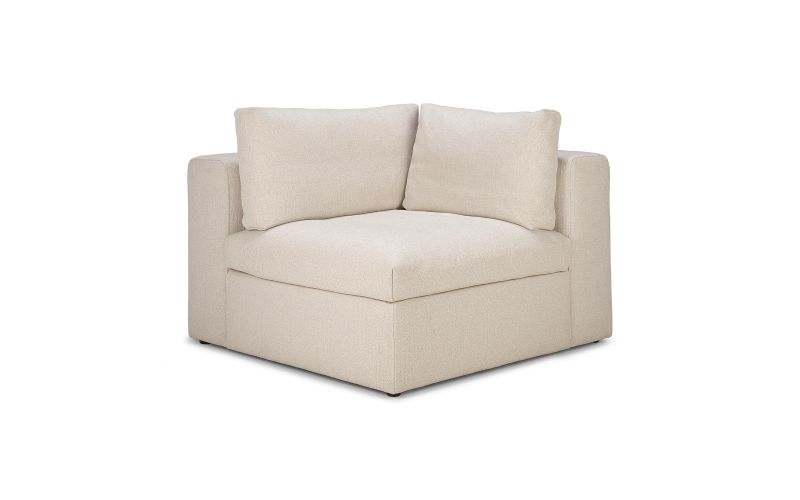 ETHNICRAFT MELLOW SOFA CORNER| OFF WHITE