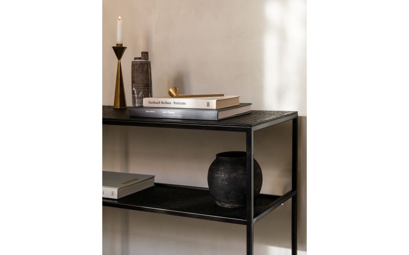 ETHNICRAFT PENTAGON CONSOLE | WHISKY | 40X47X75 CM