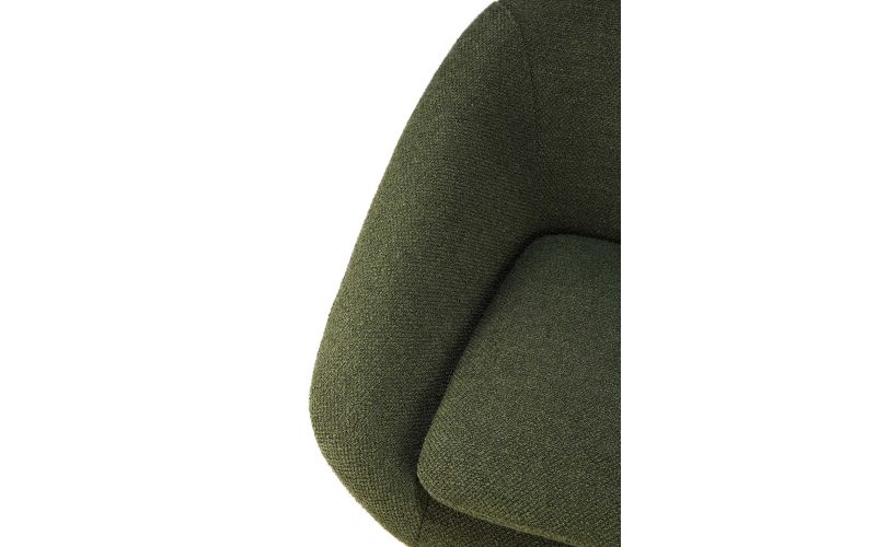 ETHNICRAFT BARROW LOUNGESTOEL | STOF PINE GREEN 