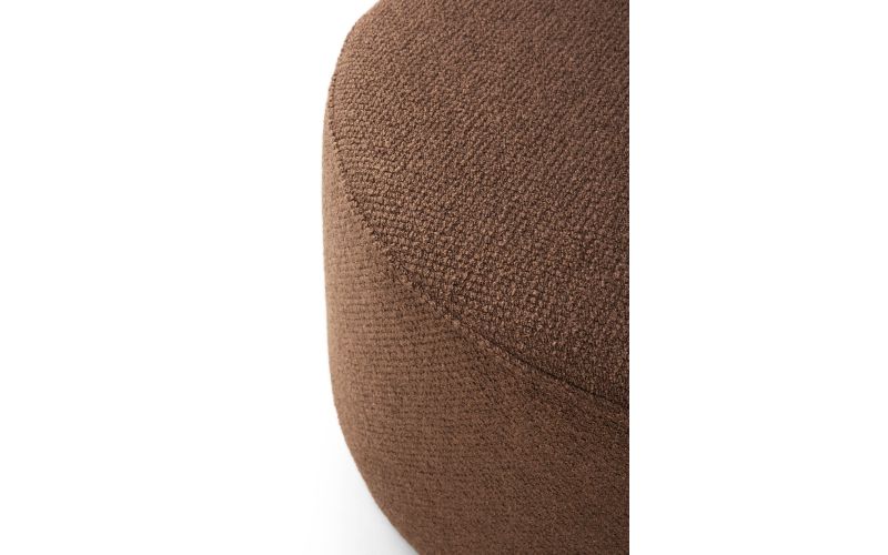 ETHNICRAFT BARROW POEF | KOPER | 60X60X35 CM