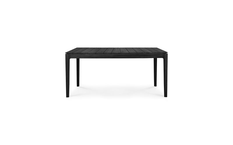 ETHNICRAFT BOK OUTDOOR TAFEL | TEAK BLACK | 80X162
